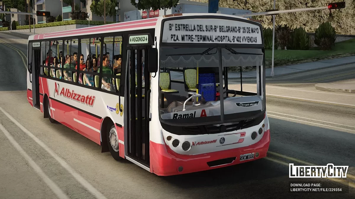 Metalpar Tronador OF 1417 Empresa Albizzatti Interno 9 / GTA San Andreas