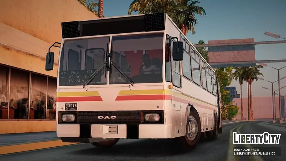1996 Dac 117E Bogota / GTA San Andreas