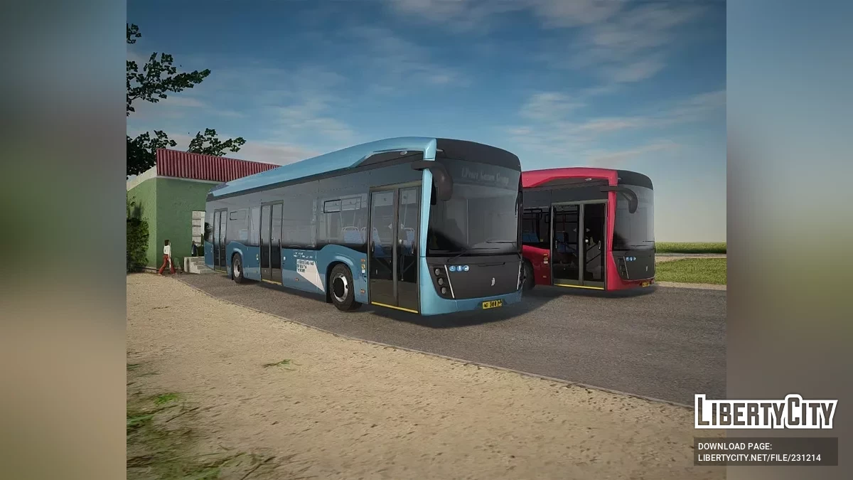 КамАЗ 6282 Электробус / GTA San Andreas