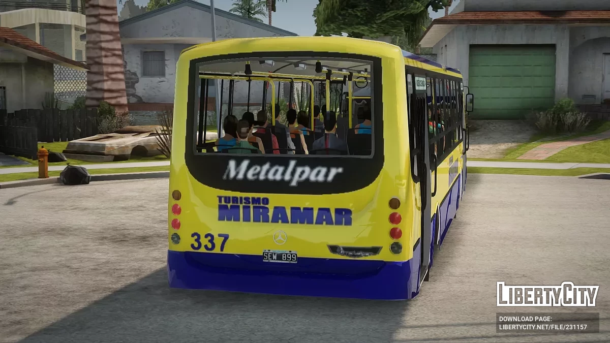 Metalpar Tronador I 1417 Empresa Turismo Miramar 110 / GTA San Andreas