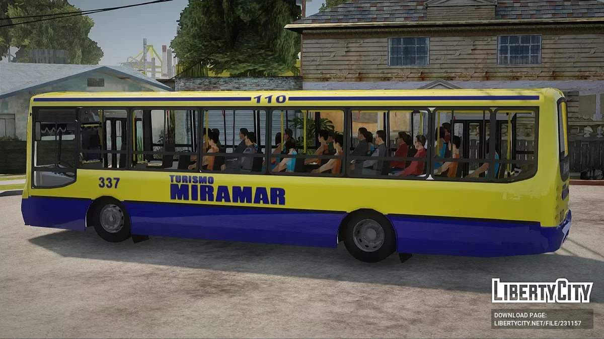 Metalpar Tronador I 1417 Empresa Turismo Miramar 110 / GTA San Andreas