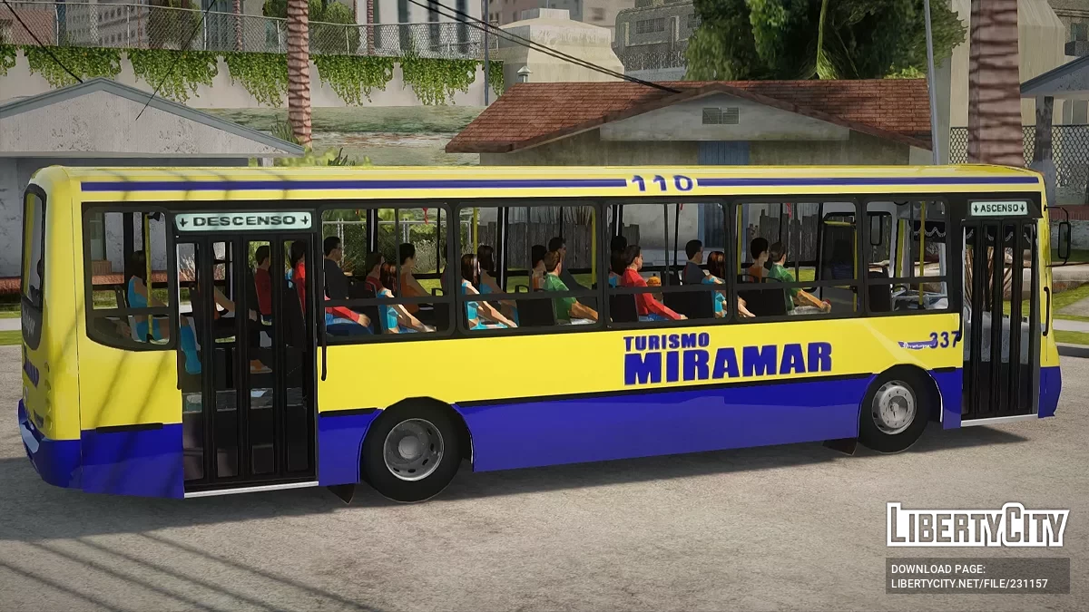 Metalpar Tronador I 1417 Empresa Turismo Miramar 110 / GTA San Andreas