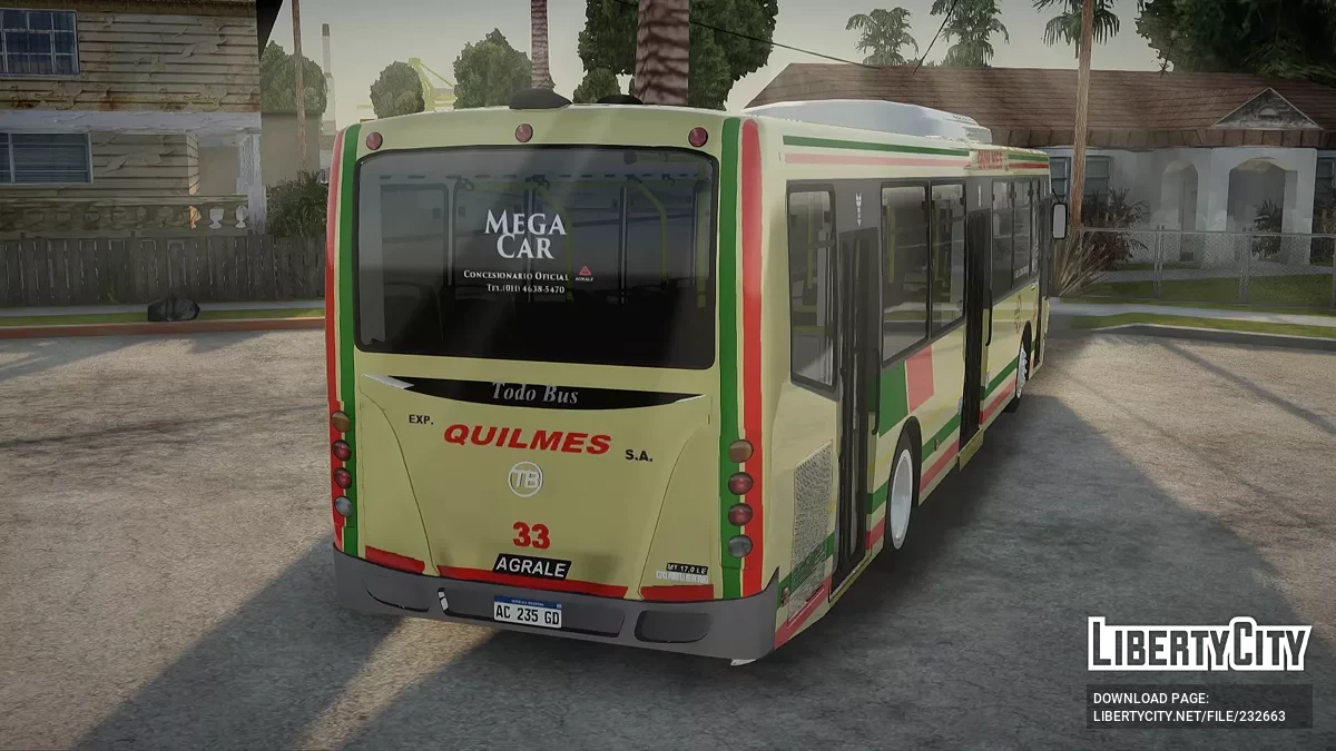 Linea 98 Todo Bus Agrale MT17 Retro / GTA San Andreas