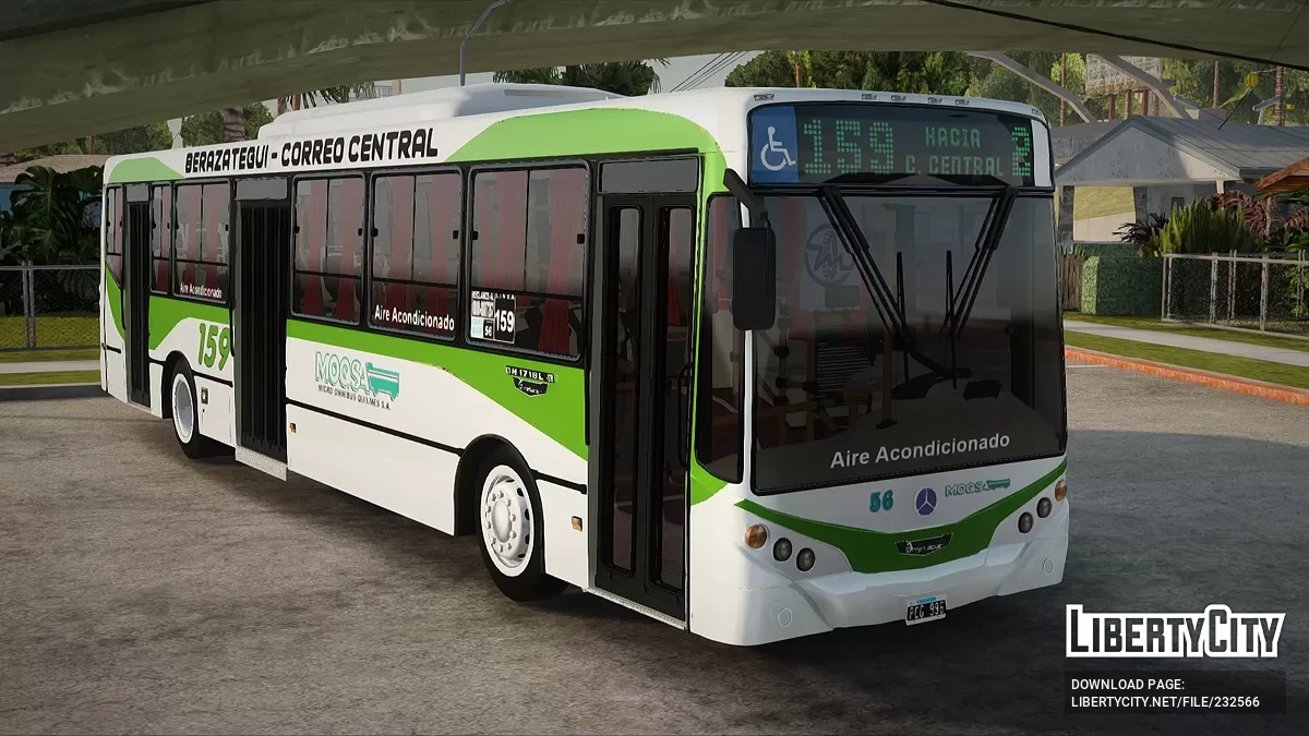 Metalpar Iguazu 2 Linea 159 Interno 56 / GTA San Andreas