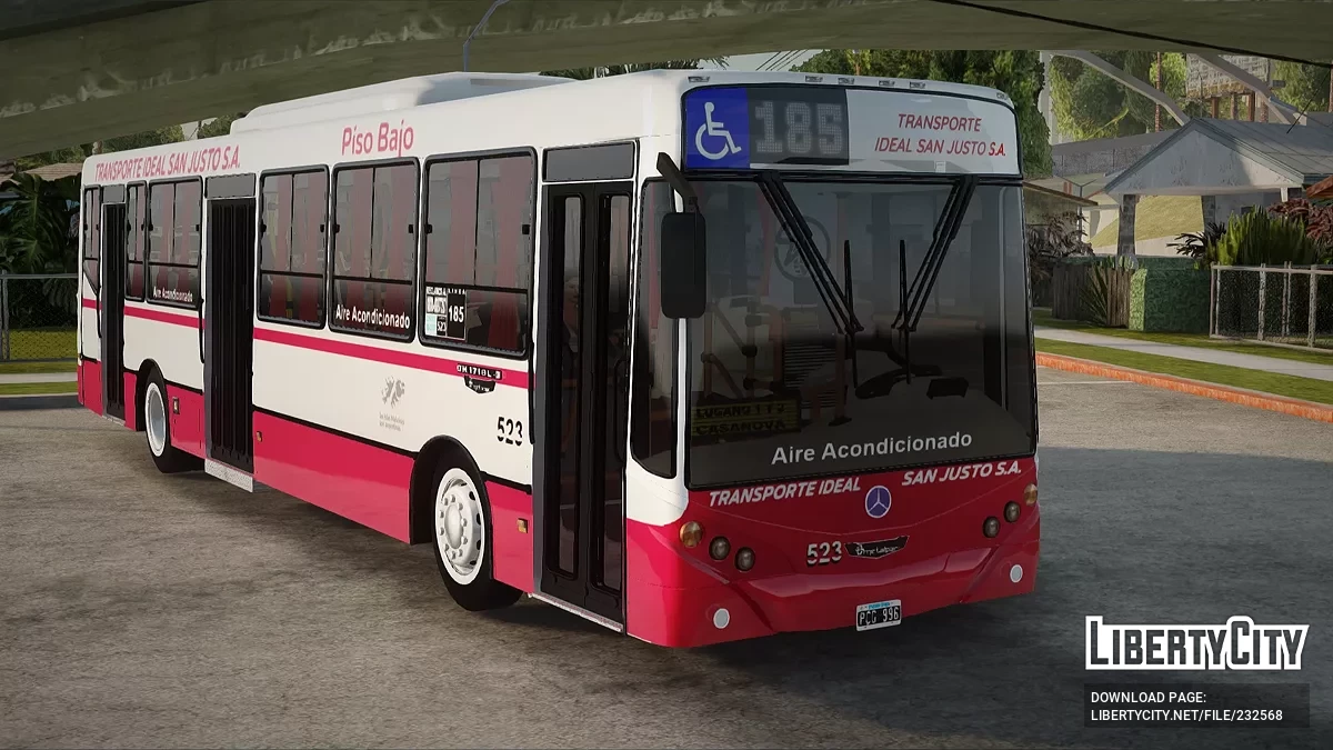 Metalpar Iguazu 2 Linea 185 / GTA San Andreas