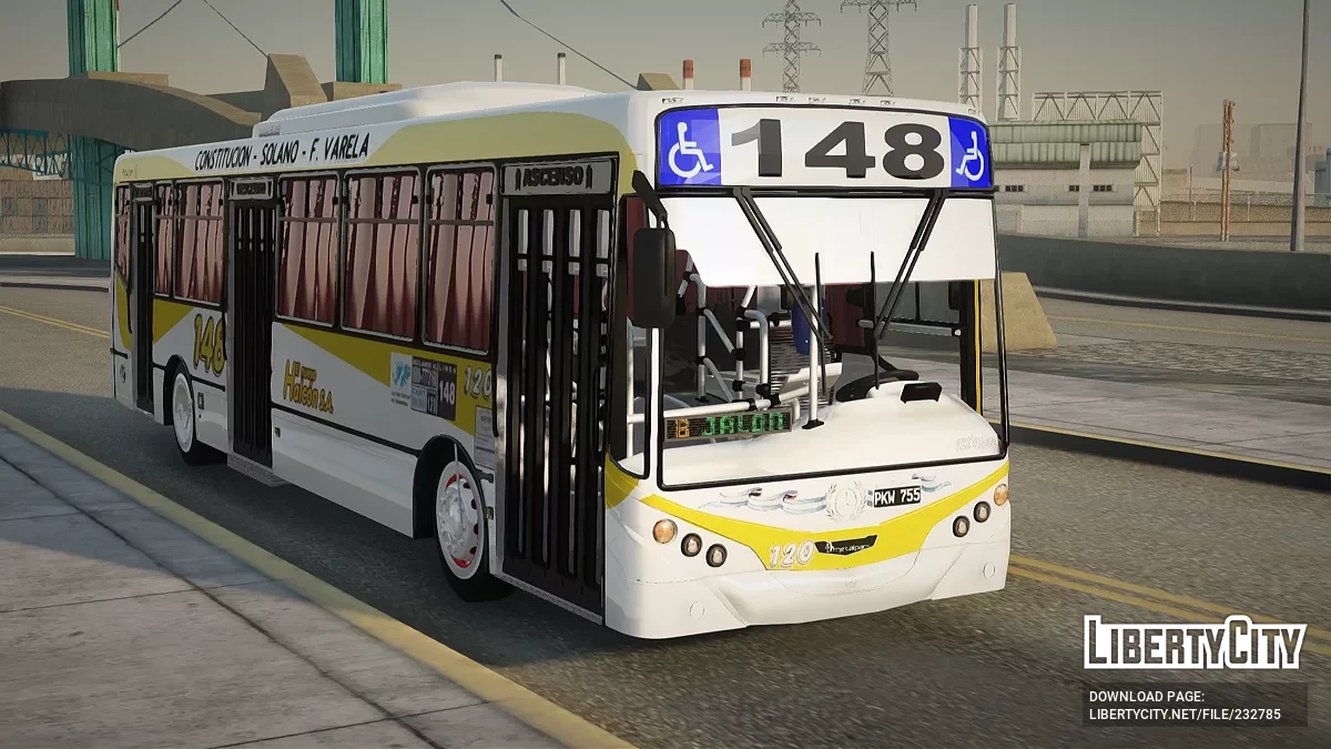 Metalpar Iguazu 2 OH 1718 Linea 148 Interno 120 / GTA San Andreas