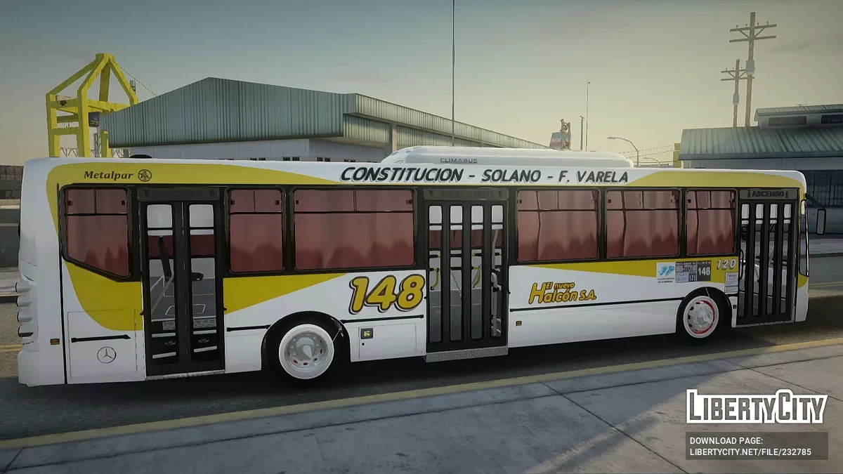 Metalpar Iguazu 2 OH 1718 Linea 148 Interno 120 / GTA San Andreas