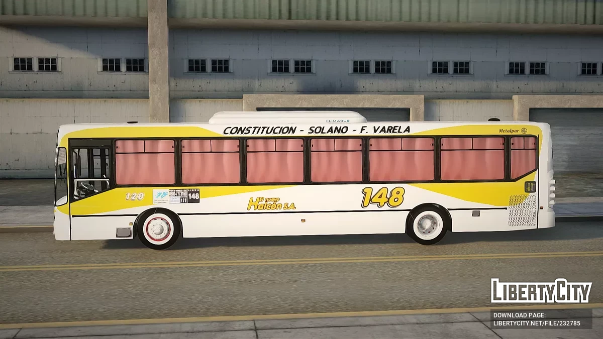 Metalpar Iguazu 2 OH 1718 Linea 148 Interno 120 / GTA San Andreas