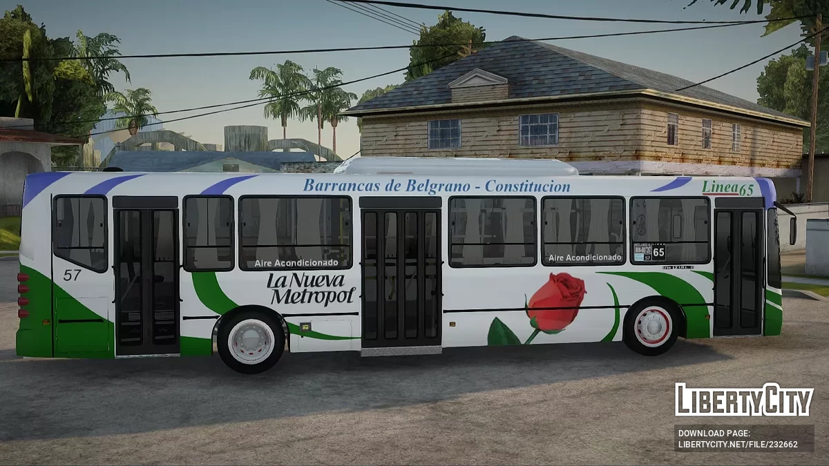 Metalpar Iguazu 2 OH 1718 Linea 65 / GTA San Andreas