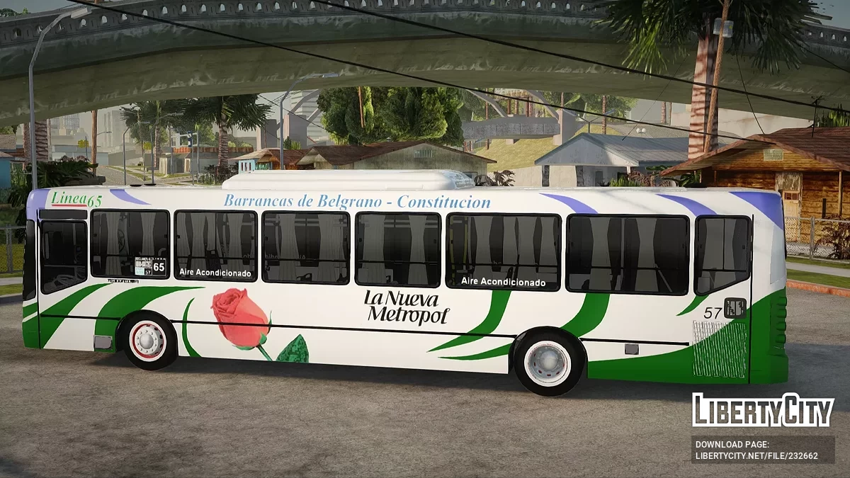 Metalpar Iguazu 2 OH 1718 Linea 65 / GTA San Andreas