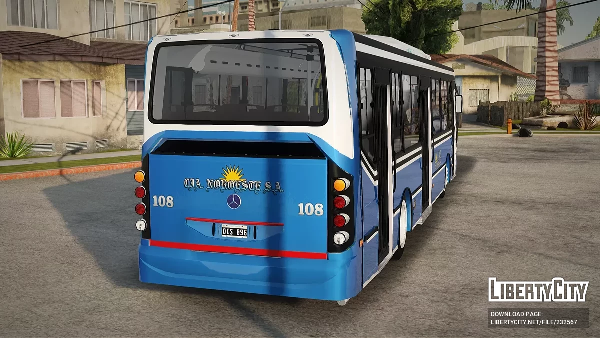 Metalpar Iguazu 2 OH1618 Linea 343 / GTA San Andreas