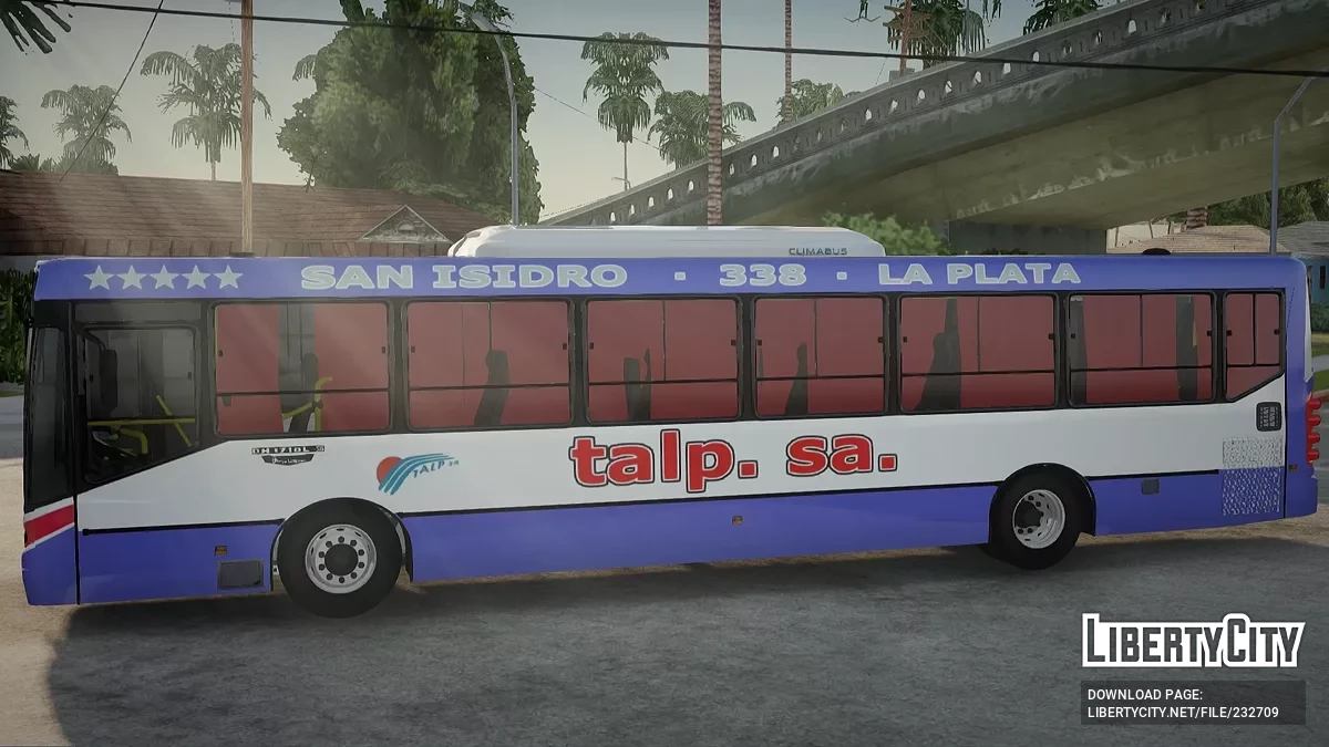 Metalpar Iguazu OH1617 S-LB Linea 338 / GTA San Andreas