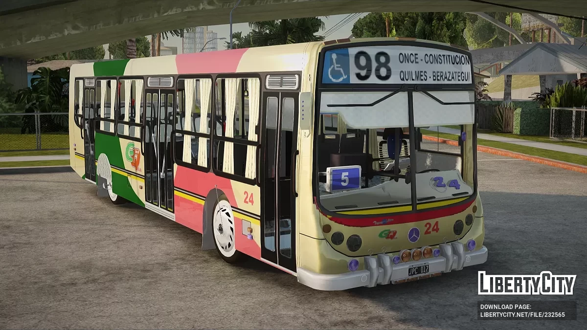 Metalpar Tronador Linea 98 / GTA San Andreas