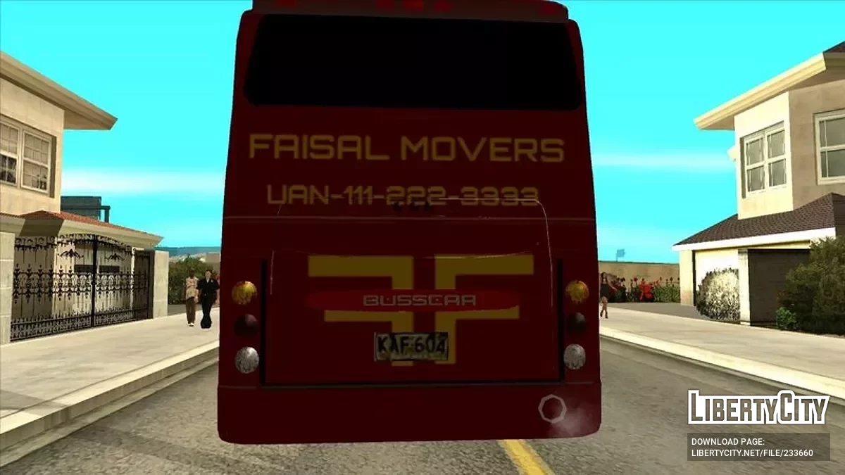 Bangong Transit Faisal Movers / GTA San Andreas