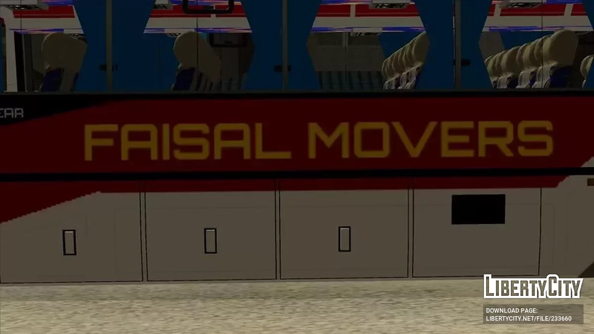 Bangong Transit Faisal Movers / GTA San Andreas