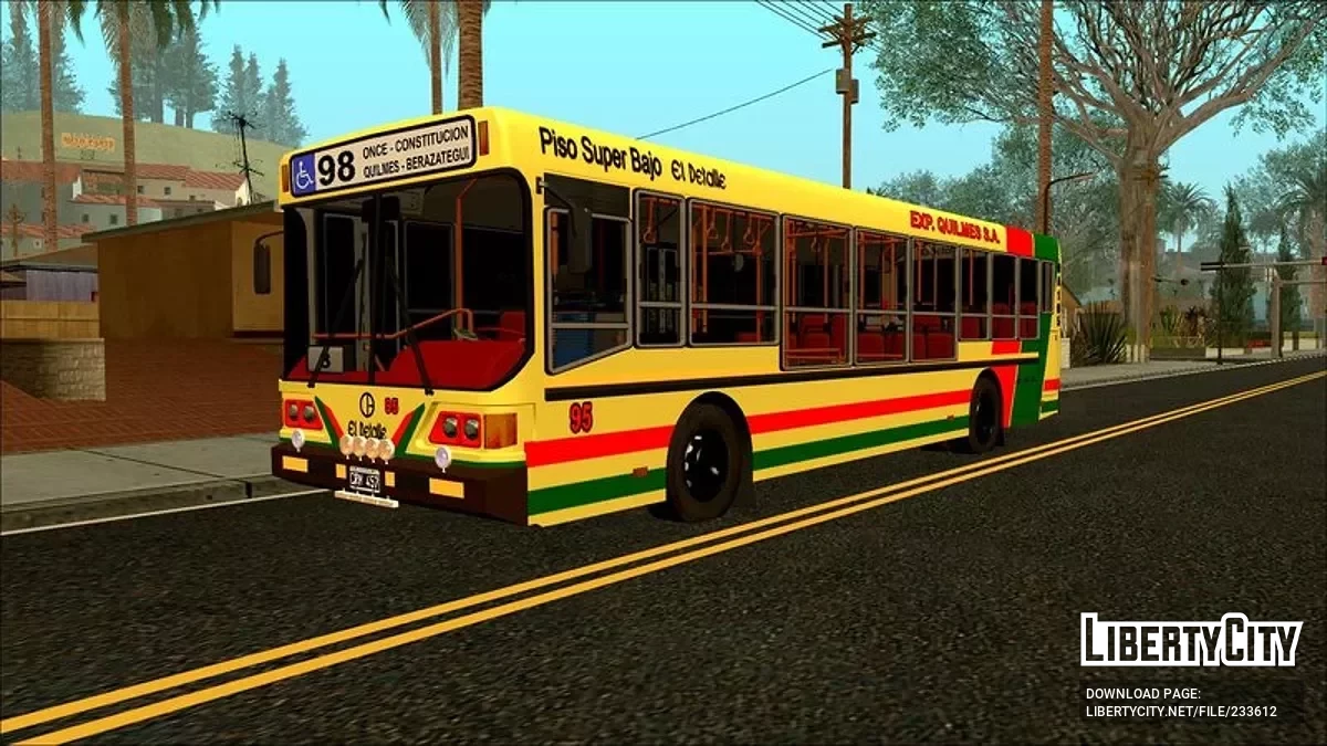 El Detalle OA105 Linea 98 / GTA San Andreas