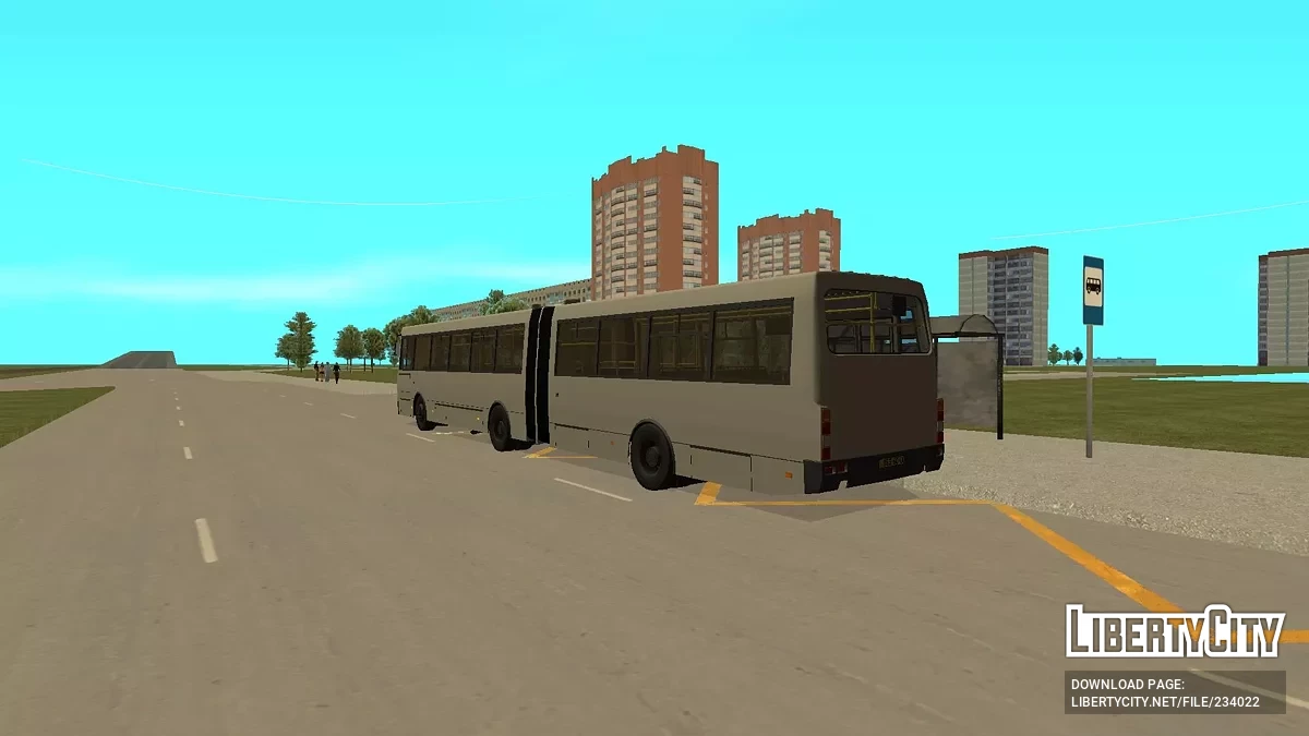 ЛАЗ - А291 / GTA San Andreas