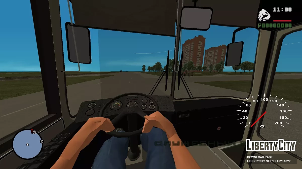 ЛАЗ - А291 / GTA San Andreas