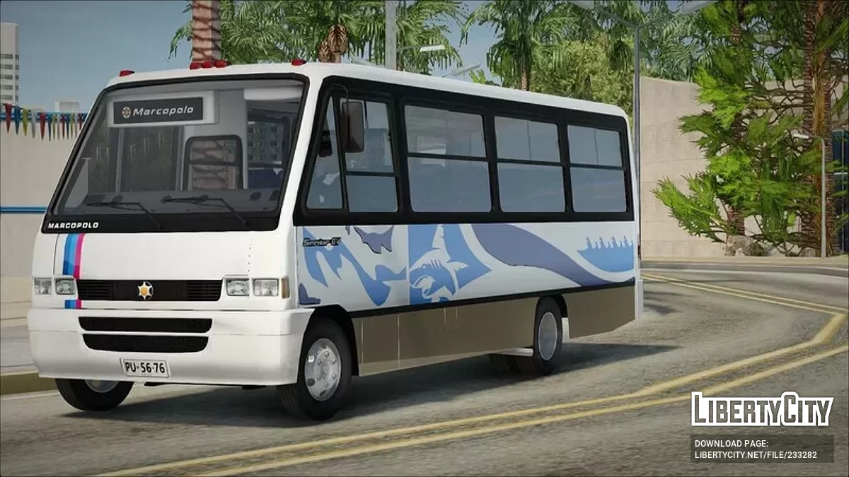 Marcopolo Senior GV LO-814 / GTA San Andreas