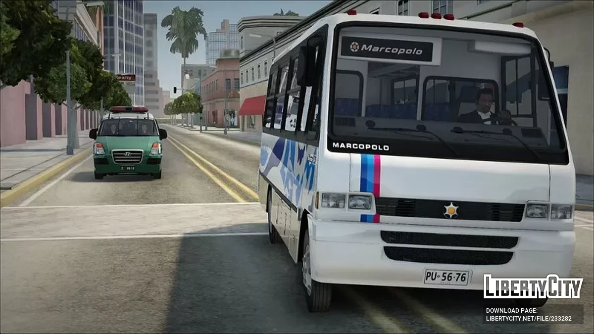 Marcopolo Senior GV LO-814 / GTA San Andreas