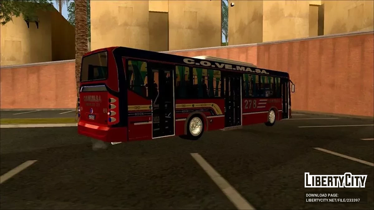 Metalpar Iguazu 2 OH 1618 Linea 278 / GTA San Andreas