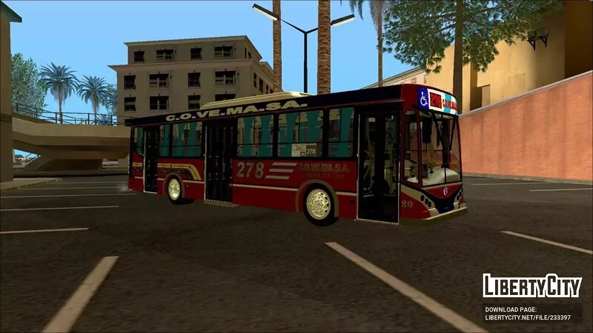 Metalpar Iguazu 2 OH 1618 Linea 278 / GTA San Andreas