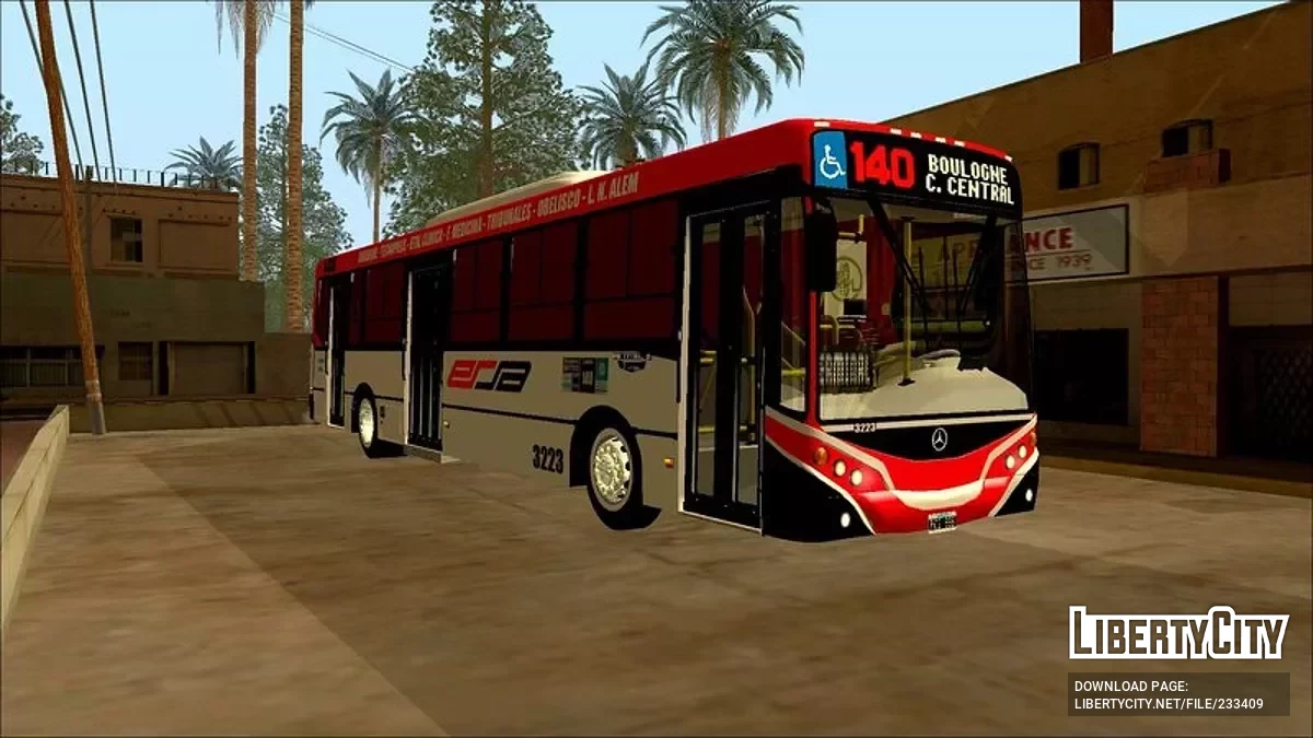 Metalpar Iguazu 2 OH 1718 Linea 140 / GTA San Andreas