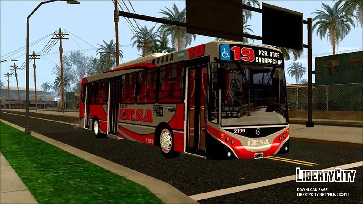 Metalpar Iguazu 2 OH 1718 Linea 19 / GTA San Andreas