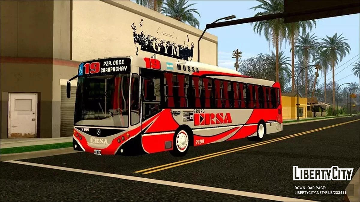 Metalpar Iguazu 2 OH 1718 Linea 19 / GTA San Andreas
