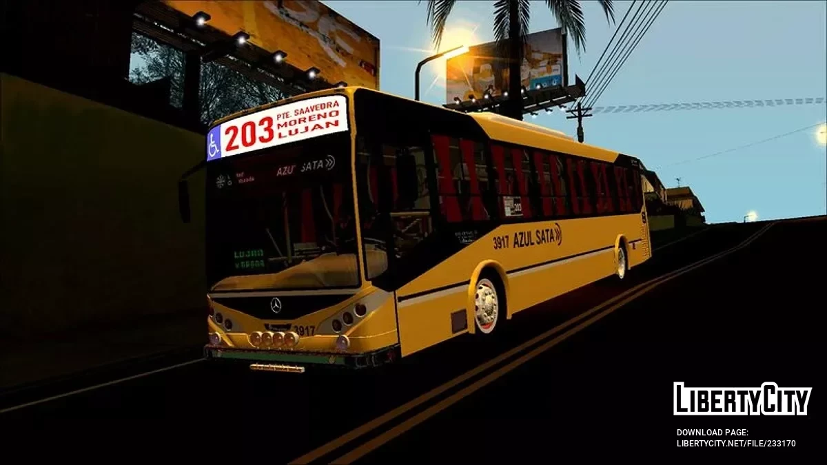 Metalpar Iguazu 2 OH 1718 Linea 203 / GTA San Andreas