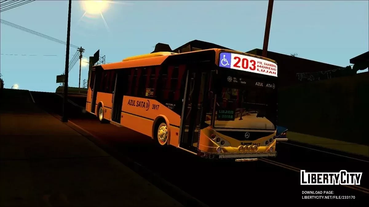 Metalpar Iguazu 2 OH 1718 Linea 203 / GTA San Andreas