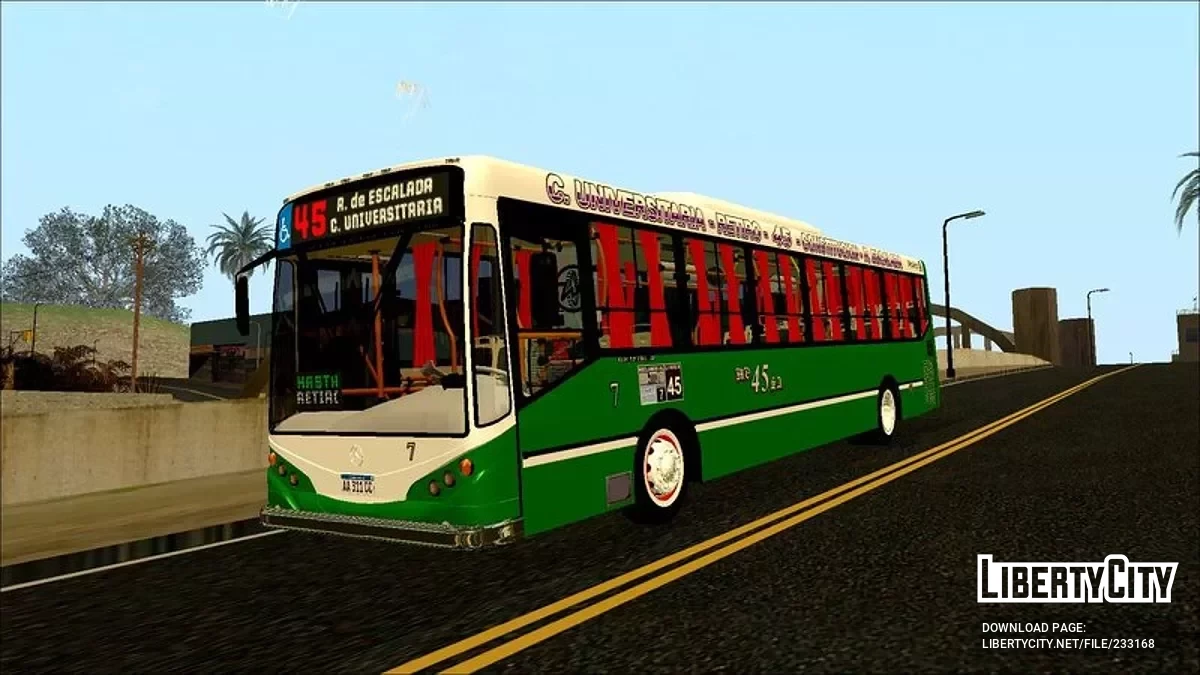 Metalpar Iguazu 2 OH 1718 Linea 45 / GTA San Andreas
