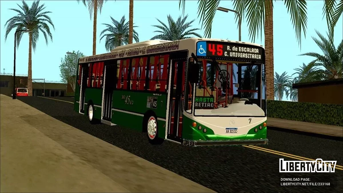 Metalpar Iguazu 2 OH 1718 Linea 45 / GTA San Andreas