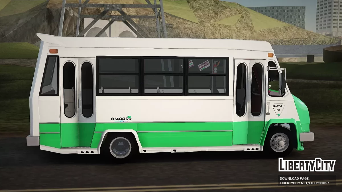 Microbus Havre CDMX 14 / GTA San Andreas