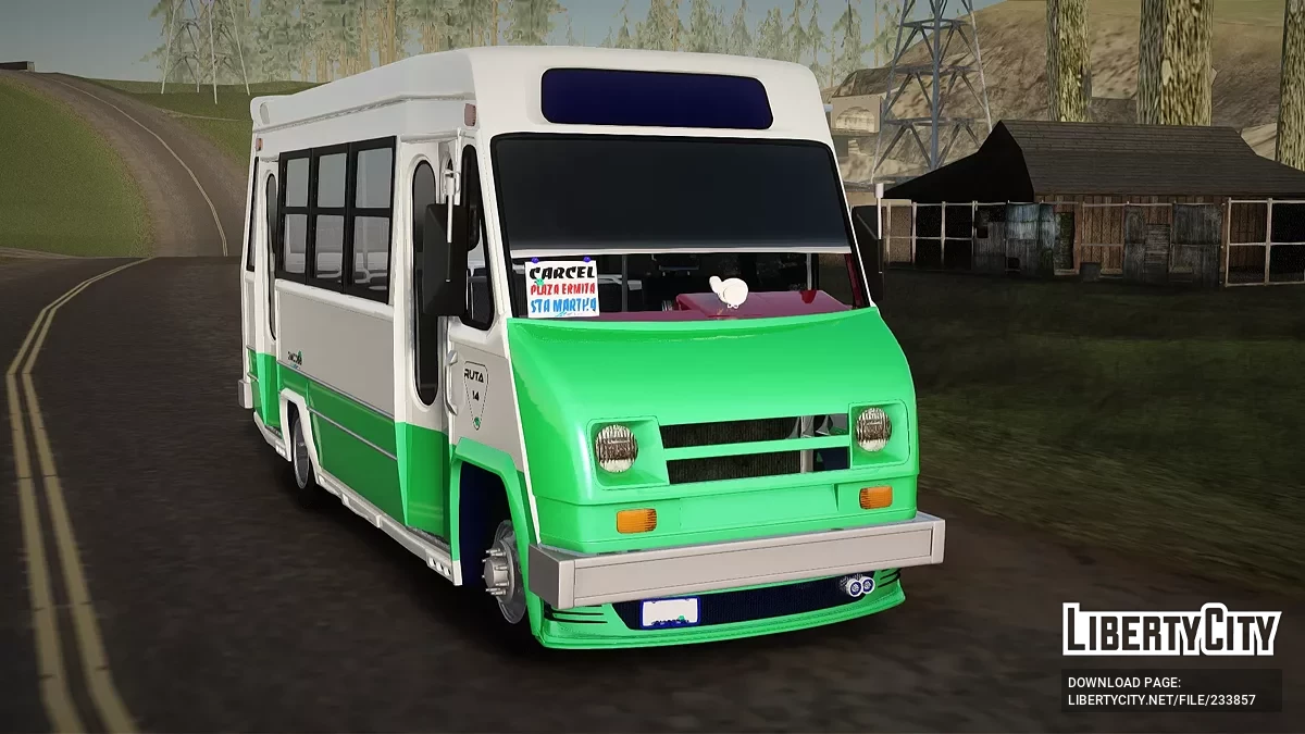 Microbus Havre CDMX 14 / GTA San Andreas