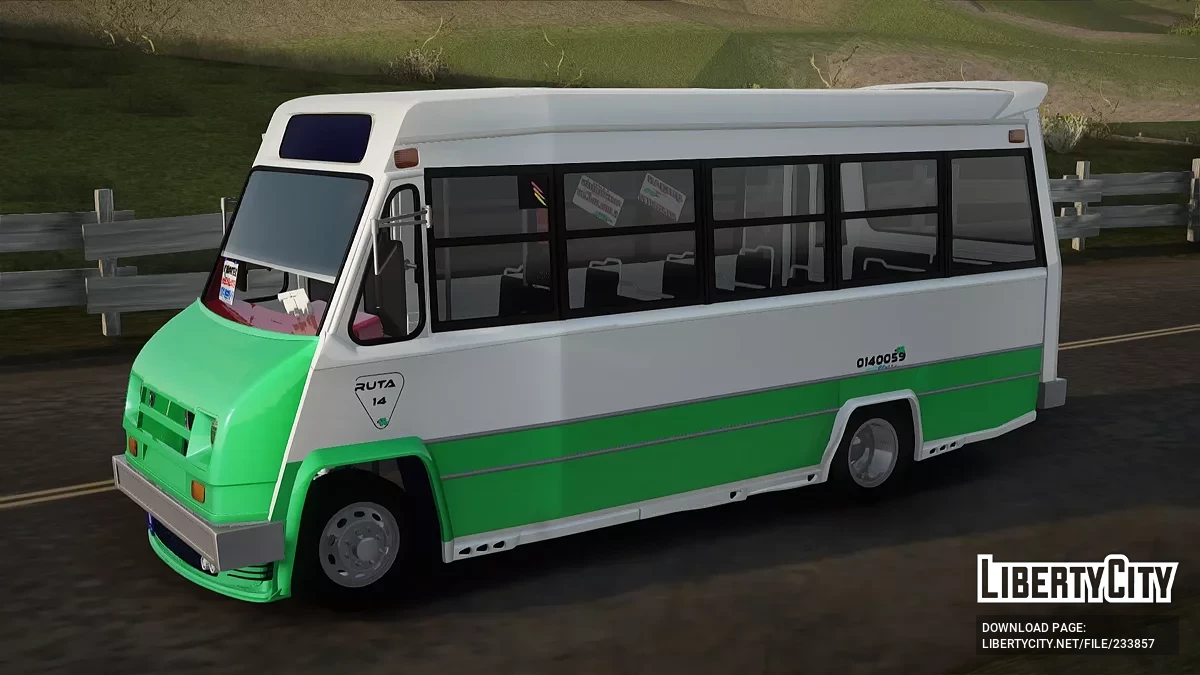 Microbus Havre CDMX 14 / GTA San Andreas