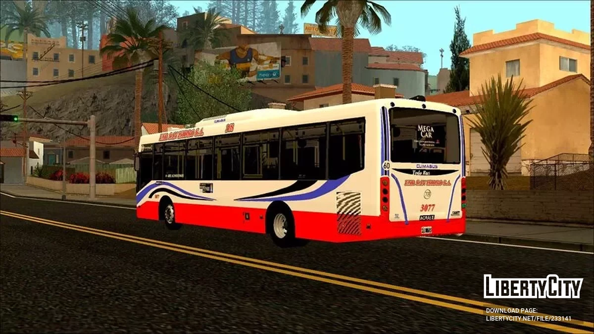 Todo Bus Pompeya II Agrale MT15 Linea 168 / GTA San Andreas
