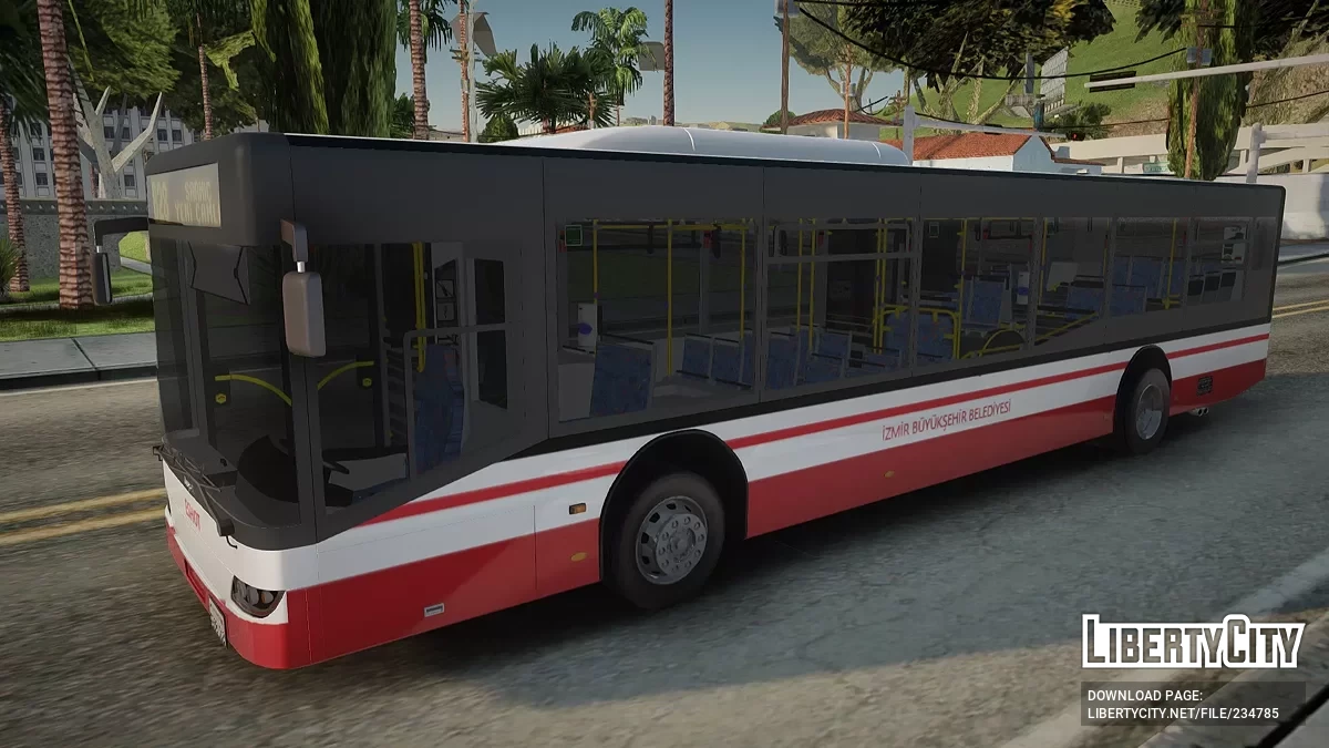 Городской автобус Измира, маршрут 828 / GTA San Andreas