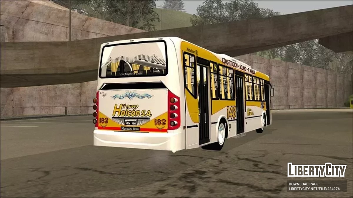 Metalpar Iguazu 2 OH 1718 Linea 148 Interno 182 / GTA San Andreas