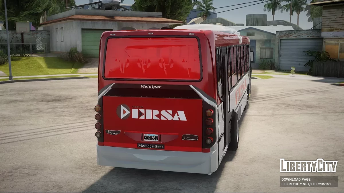 Metalpar Iguazu Linea 102 Laguna Brava / GTA San Andreas