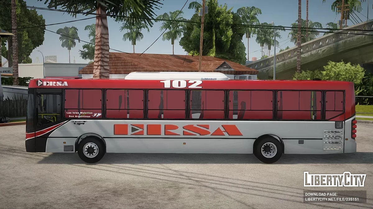 Metalpar Iguazu Linea 102 Laguna Brava / GTA San Andreas