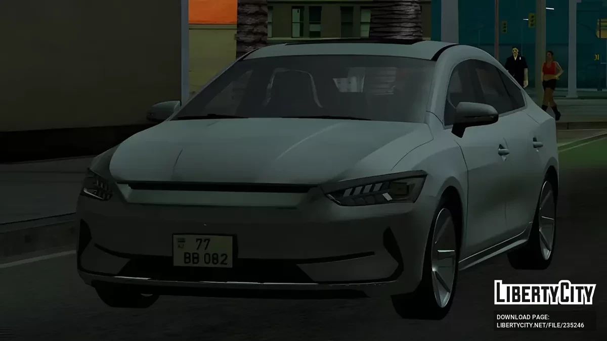 BYD Qin Plus Azerbaijan Plate Terap10 / GTA San Andreas