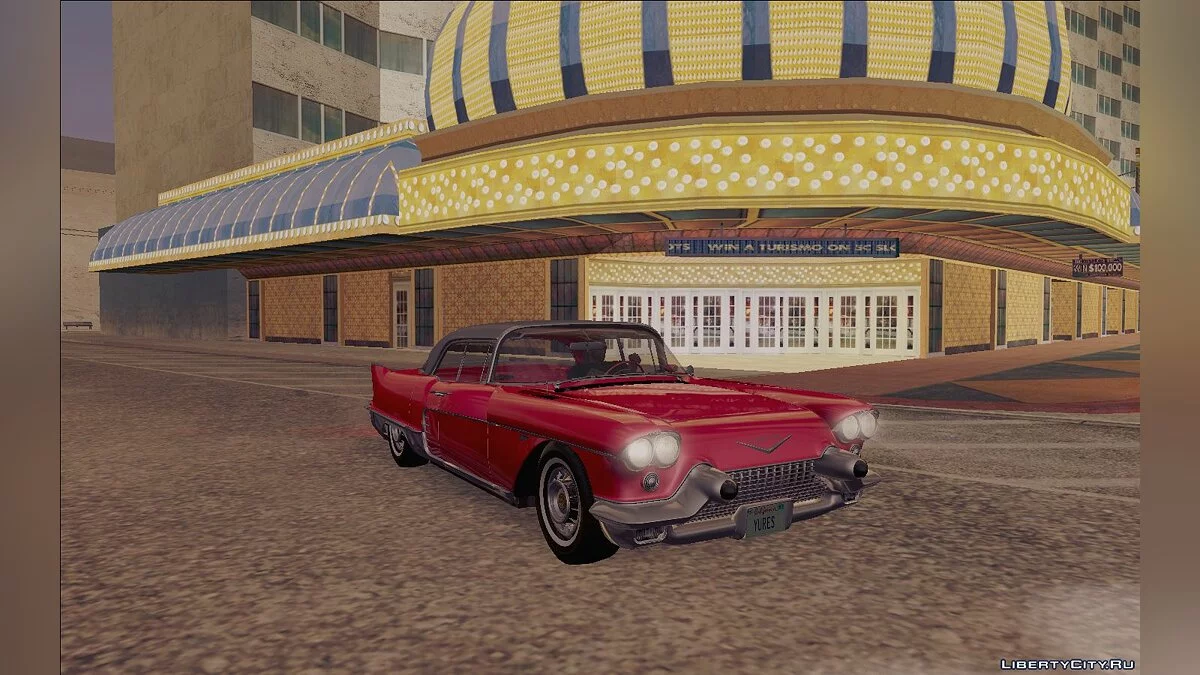 Cadillac Eldorado Brougham 1957 v1.1 / GTA San Andreas