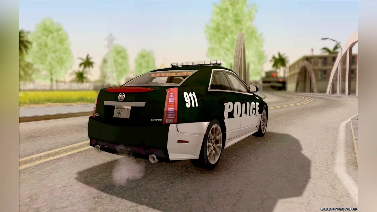 2009 Cadillac CTS V Police / GTA San Andreas