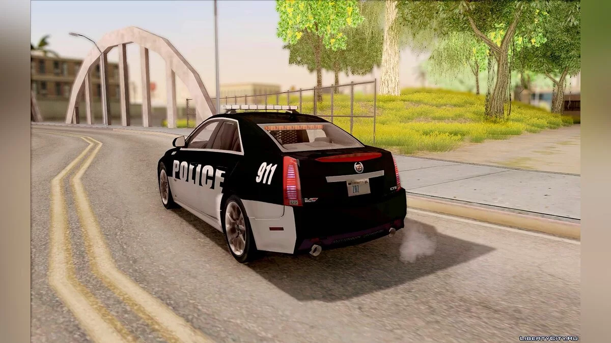 2009 Cadillac CTS V Police / GTA San Andreas