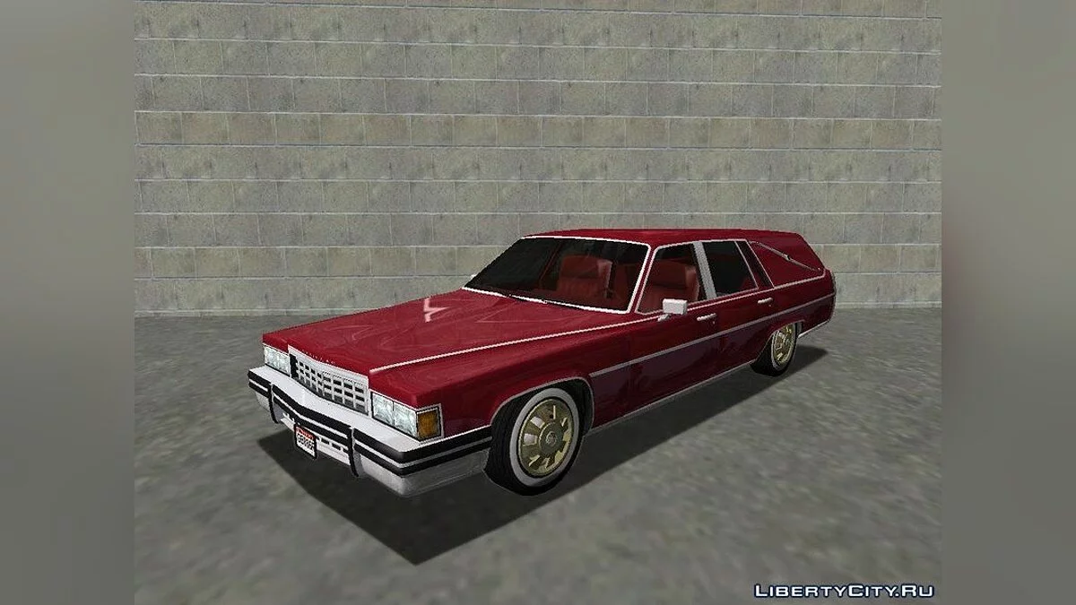 1985 Cadillac Fleetwood Hearse (Romero style) v1.0 / GTA San Andreas