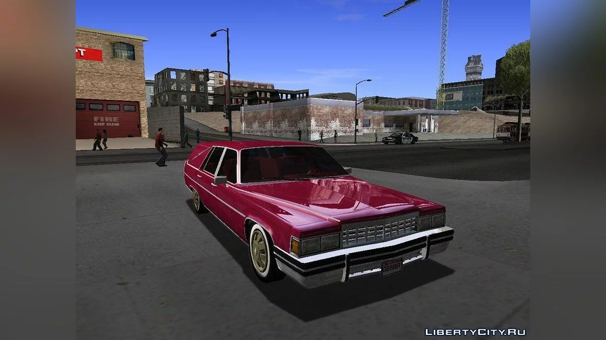 1985 Cadillac Fleetwood Hearse (Romero style) v1.0 / GTA San Andreas