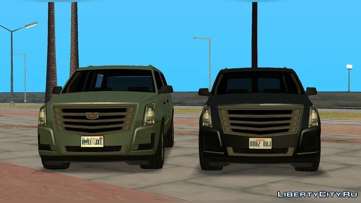 Cadillac Escalade 2016 lowpoly  / GTA San Andreas