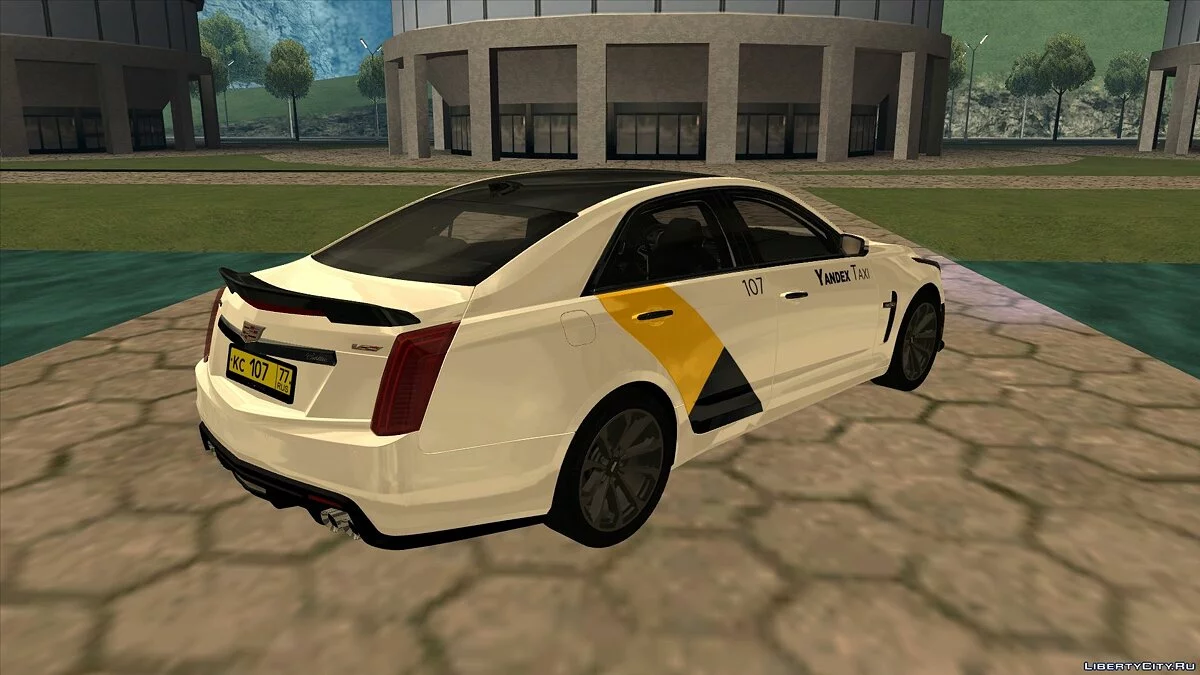 Cadillac CTS-V “Yandex Taxi” / GTA San Andreas