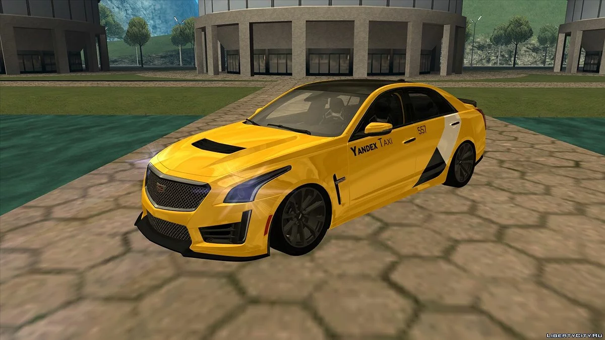 Cadillac CTS-V “Yandex Taxi” / GTA San Andreas
